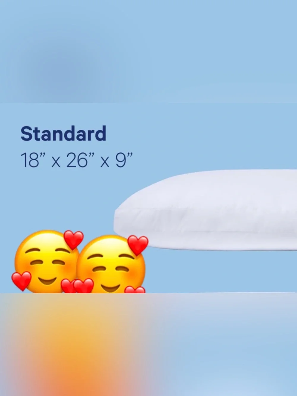Casper Sleep Original Pillow, Standard Size – Medium Soft Feel, Down-Alternative